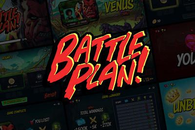 BattlePlan Game Design artwork design gaming ui ux web3