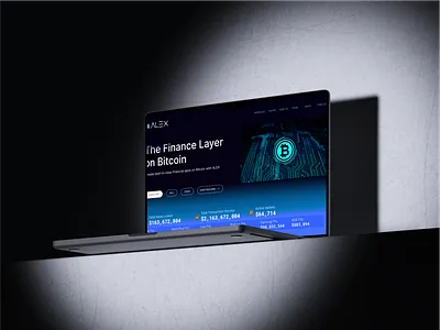 Hero section for a web3 website figma hero section ui ux web3