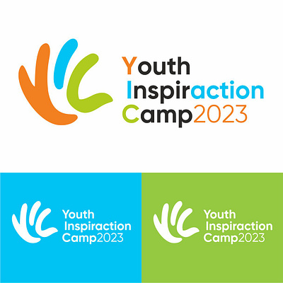 Youth Inspiraction Camp 2023 graphic design logo youth