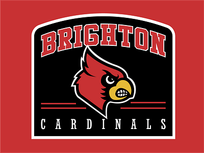 Hat Patch - Brighton Cardinals