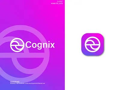 Cognix modern logo design. abstractlogo ai ai logo artificial intelligent bestlogo brandidentity branding cognix cognixbrand cognixdesign creativelogo graphic design logo logobrand logobranding logoidentity logoplace logos modern toplogo