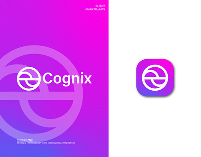 Cognix modern logo design. abstractlogo ai ai logo artificial intelligent bestlogo brandidentity branding cognix cognixbrand cognixdesign creativelogo graphic design logo logobrand logobranding logoidentity logoplace logos modern toplogo