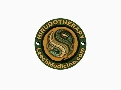 Logo! Hirudotherapy branding graphic design logo