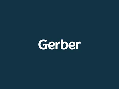 Gerber Wordmark type typography wordmark