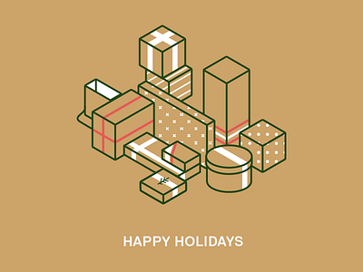 Gifting holiday icon illustration illustrator line illustration