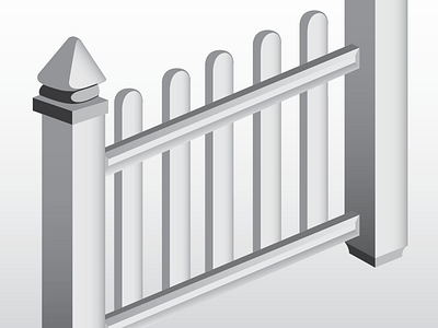 Fence adobe illustrator fence illustration instagram
