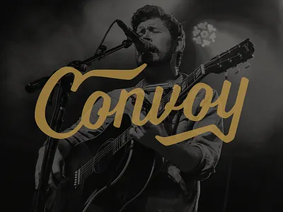 Convoy Creative band bands branding convoy country logo musicians rock shane smith shane smith and the saints songwriter web design