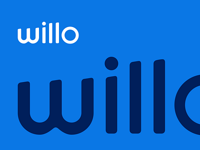 Willo custom type lettering letters logotype wordmark