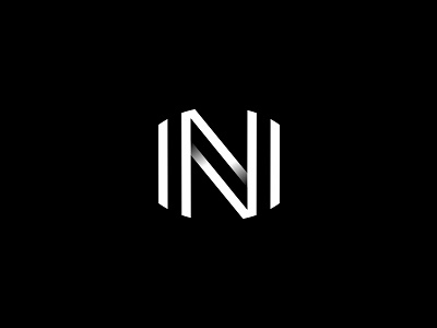 N monogram black logo mark monogram