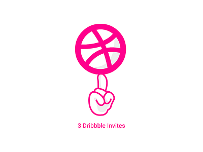 3 Dribbble Invites! dribbble invite