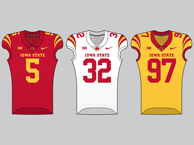 Iowa State Cyclones college football cyclones iowa state uniform