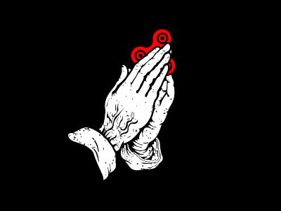 FIDGET SINNER fidget spinner hands pray prayer praying sinner