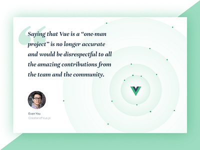 State of Vue.js report — blog post illustration cover illustration marketing minimal monterail post report vue vue.js