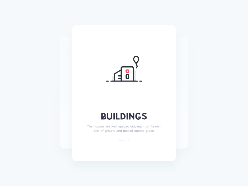 intro animation app building design gif illustration interaction intro landing minimal mobile ui