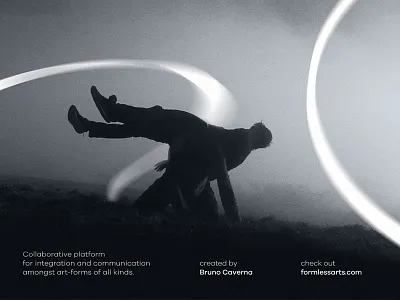 Formless Arts blur dark formless identity visual