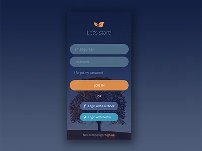100 days UI challenge, day001 001 challenge daily ui dailyui login signup