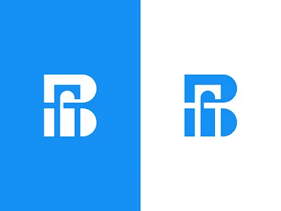 Bridge / B / logo design b branding bridge connect connection connections it lettermark link logo negative space overpass platform structure