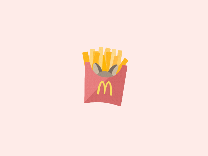 Frenchie Fry animation illustration