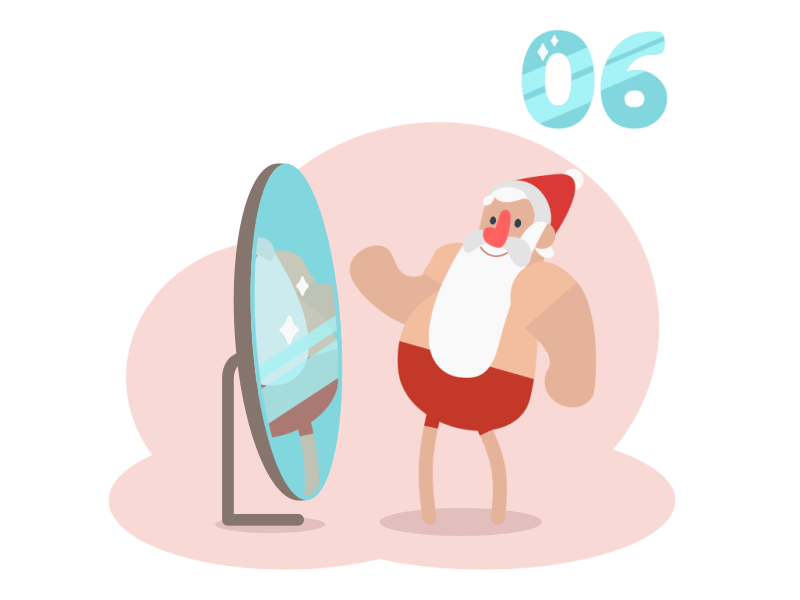 Day 06 - Advent Calendar 🎄 animation duik gif illustration joystick n sliders loop motion graphics rig rubberhose