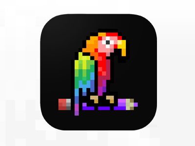 Color by Number | Pixel IOS Icon app art color game gui ios ios icon iphone number pixel retro ui