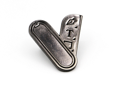 Pocket UI (Utilitarian Variant) enamel pin soft enamel