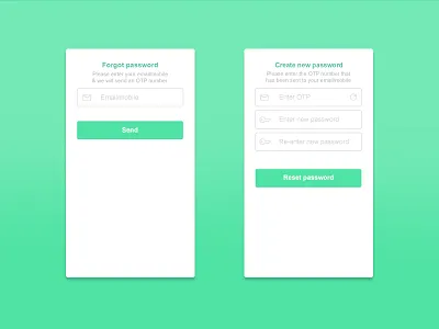 Mobile App Screens create new password design forgot password mobile app mobile screen ui ux web screen