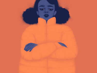 Puffy jacket american illustration design illustration toronto