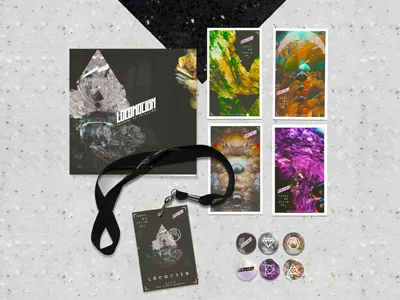 Locomoción Transmutaciones branding cartel editorial design festival locomocion poster