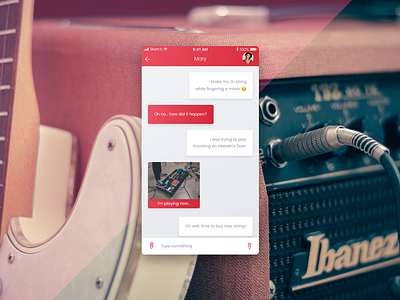 Daily UI #013 - Direct Messaging 013 chat daily dailyui direct message shot sms ui ux
