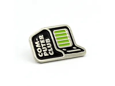 Computer Club {DOS Variant} LE 50 Enamel Pin