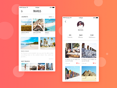 Travels ui