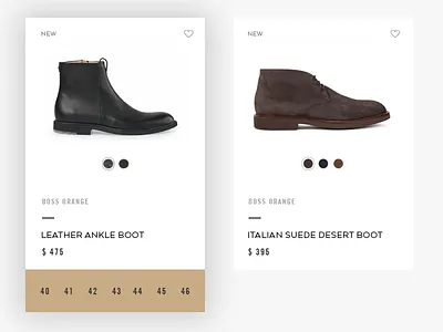 Prototype of Product Cart cart product prototype shop ui ux