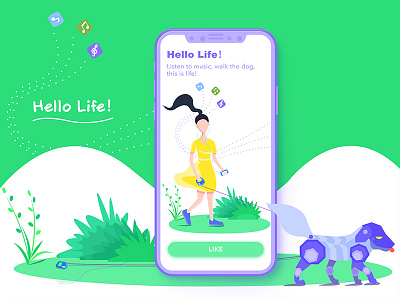 Hello life！ ui