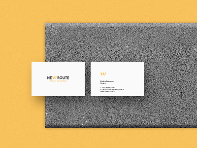 New Route - visual identity business icon logo logotype new route symbol travel w w logo