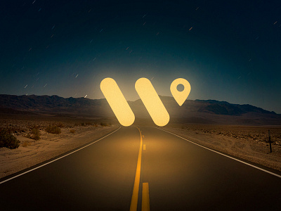 New Route - visual identity business icon logo logotype new route symbol travel w w logo