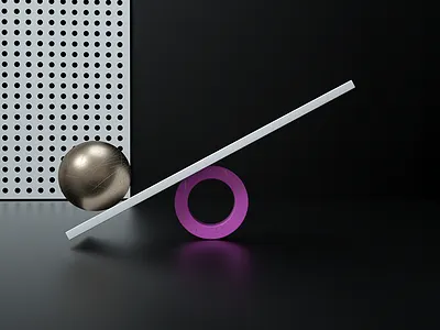 Research II 3d abstract animation c4d design geometric graphics design minimal motion