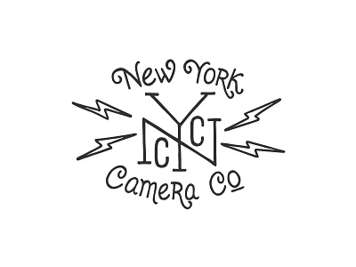 NYCC V1 branding hand lettering lettering logo monogram
