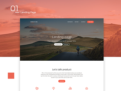 Paper Kit 2 - Premium Bootstrap 4 UI Kit bootstrap 4 bootstrap ui kit premium bootstrap 4 premium ui ki ui kit web design
