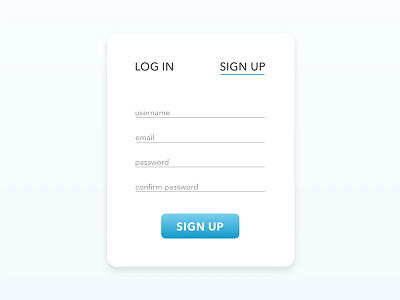 Sign Up 001 challenge charlotte dailyui dailyui001 signup signupform ui ux