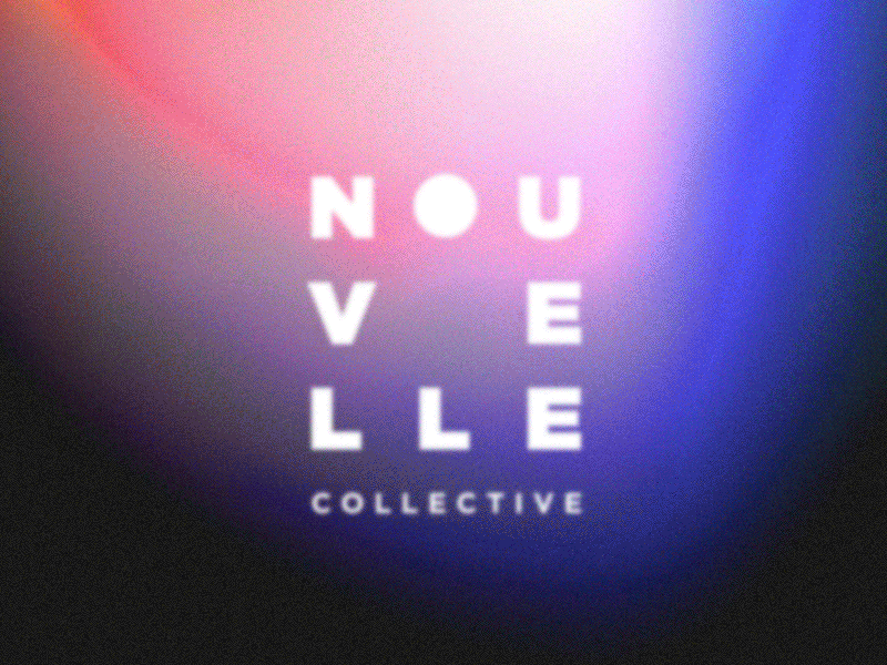 Nouvelle analogic burn film glitch logo minimal thetre type typography write