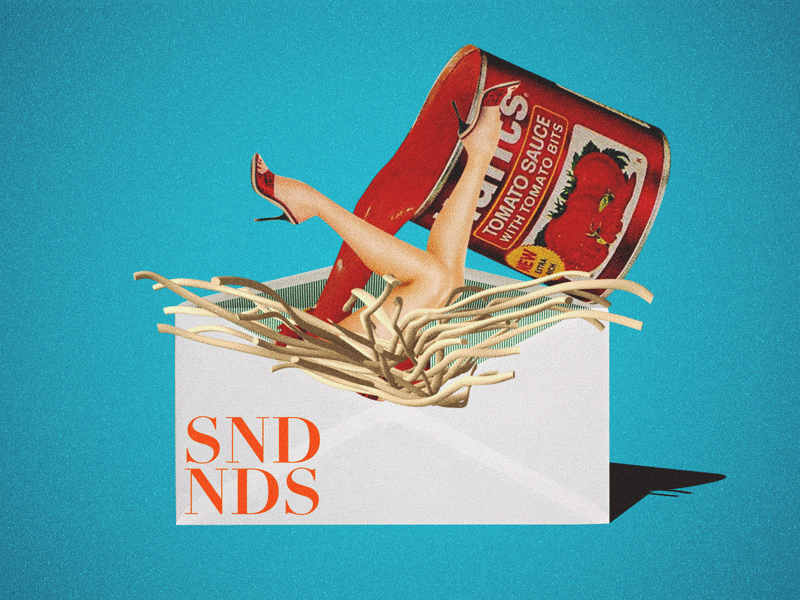 SND_NDS animation gif graphic design motion graphics retro surrealism vintage