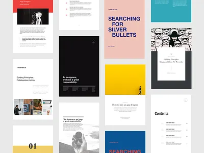 eBook Layout Concepts design ebook guide layout startup visual