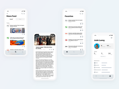 TinyReader pt3 app ios iphone x ui