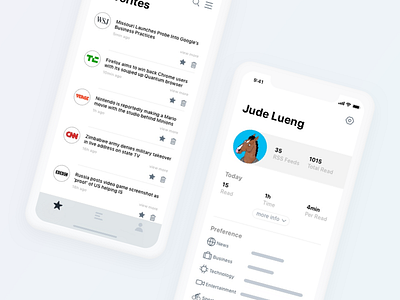 TinyReader pt2 app ios iphone x ui