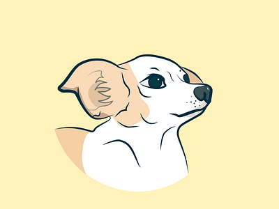 Her name is Betty avatars cute dog icons illustration puppy