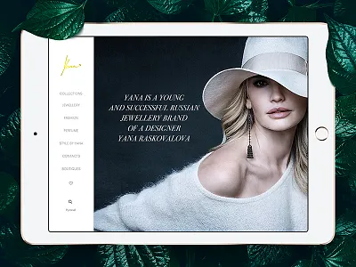 Yana brand designer jewellery luxury