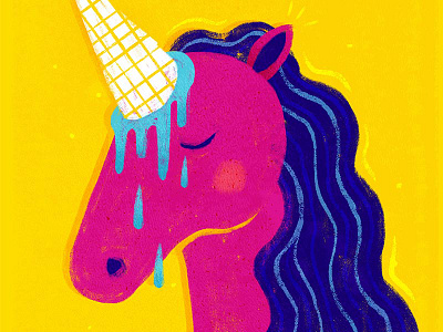 Ice Dream cream ice unicorn