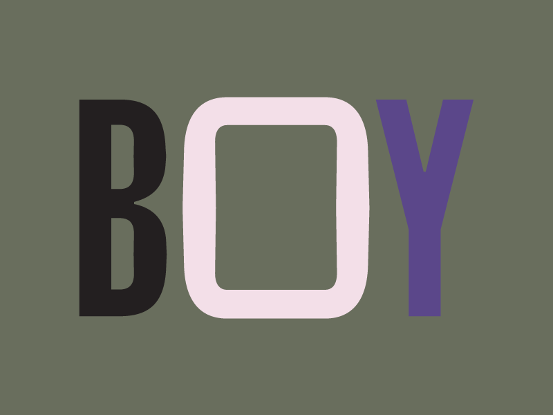 BOY boy creative debut first shot gif hello lithuania logotype studio vilnius