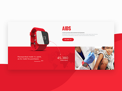 Charity watch brand brand charity landing page ui ux watch