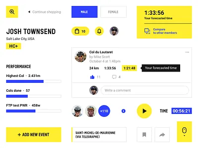 Deux Mille – Elements elements interface system ui web wip
